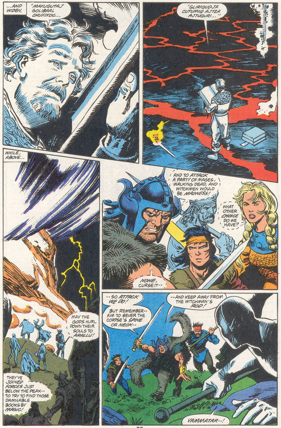 Read online Conan the Barbarian (1970) comic -  Issue #259 - 20