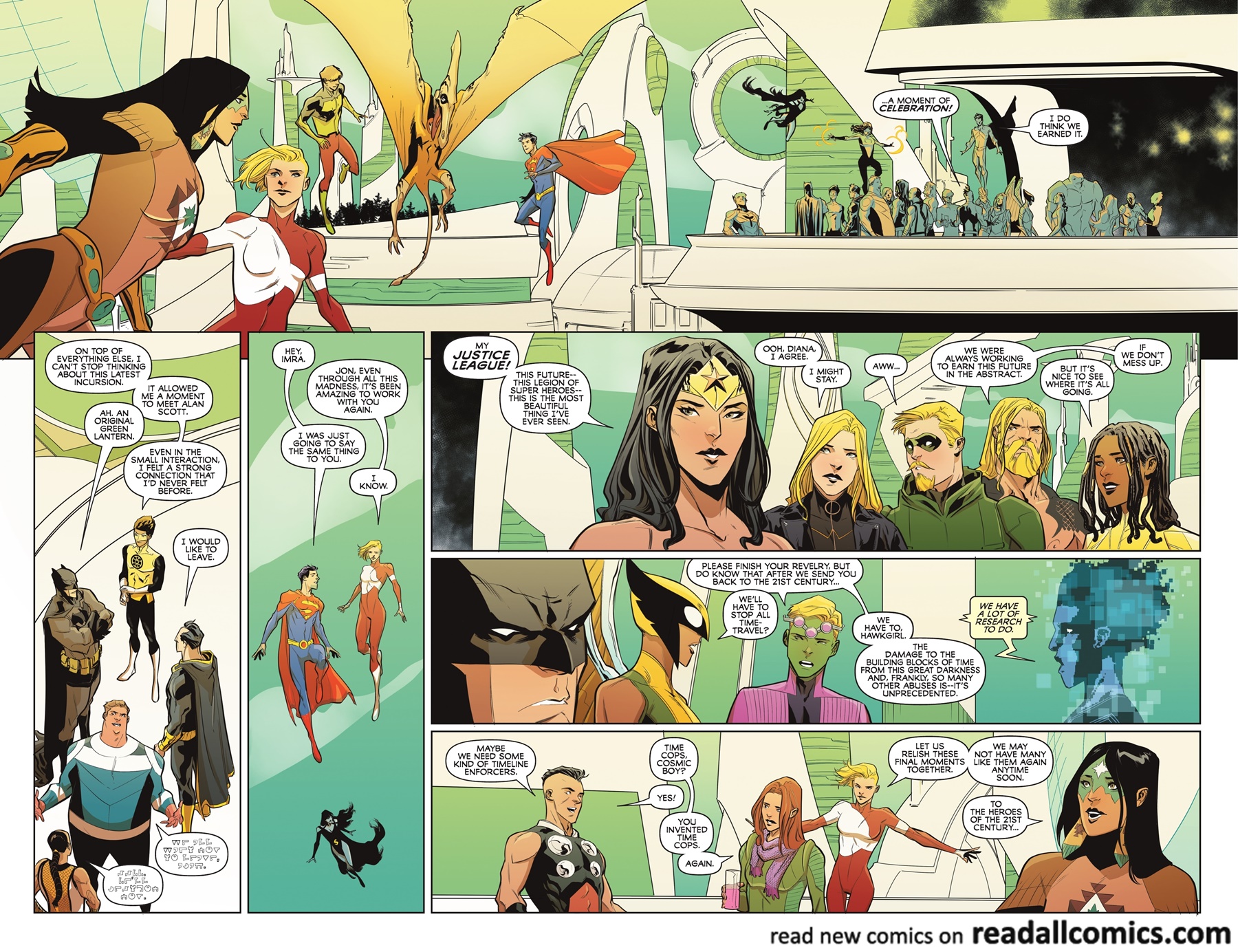 Justice League vs. the Legion of Super-Heroes Vol. 1 chapter 6 page 19