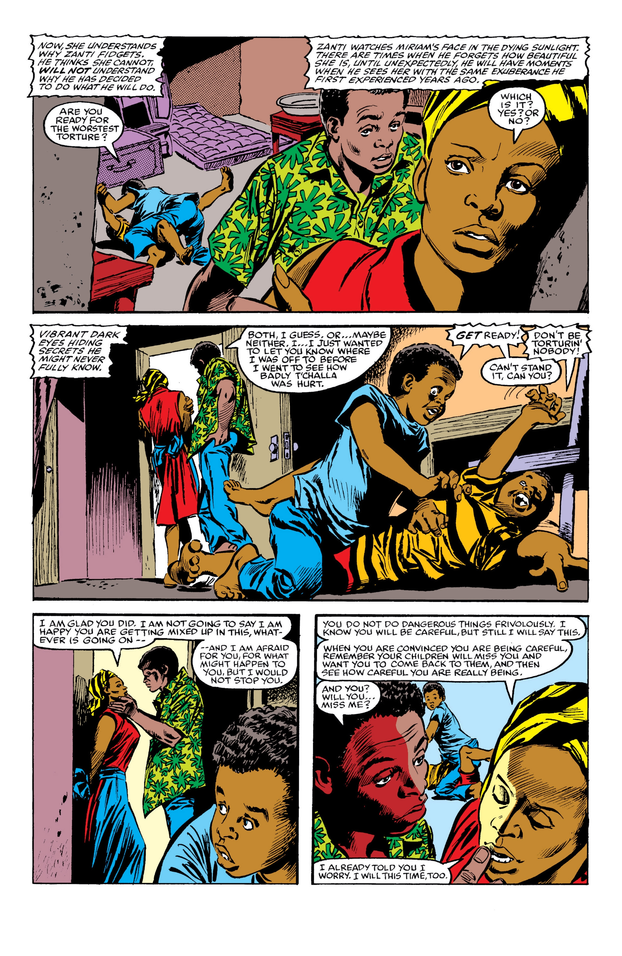 Read online Black Panther: Panther's Quest comic -  Issue # TPB - 98