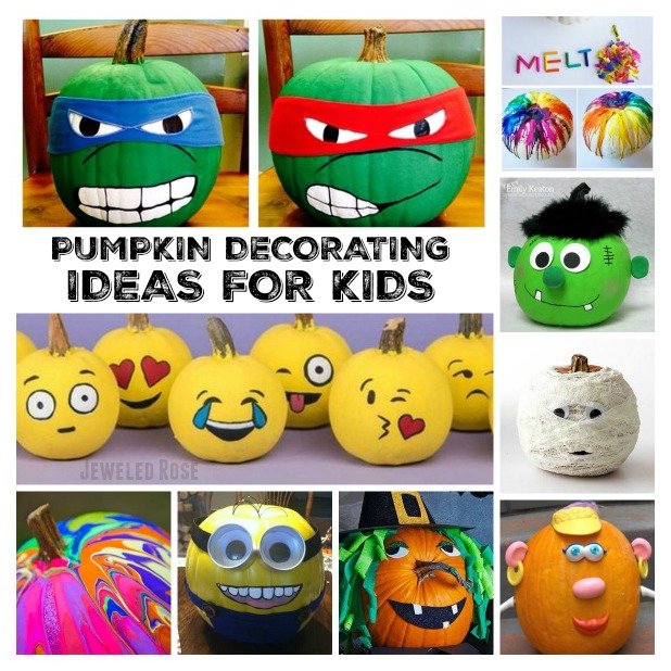 25 No Carve Pumpkin Decorating Ideas For Kids Tons Of Ideas I 25 No Carve Pumpkin Decorating Ideas For Kids Tons Of Ideas I