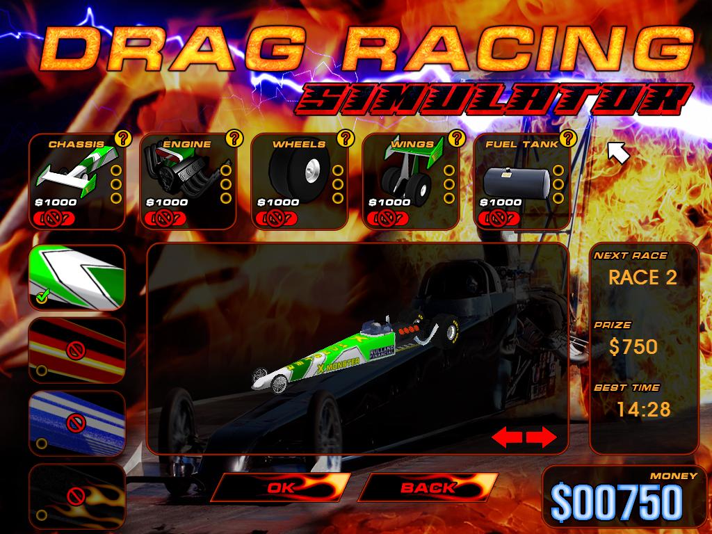 Drag race simulator. Drag Racing симулятор. Симуляторы про драг рейсинг. Дрэг рейсинг гараж игра. Драг рейсинг набор новичка все латы.