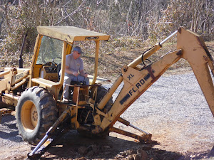 George digging away!