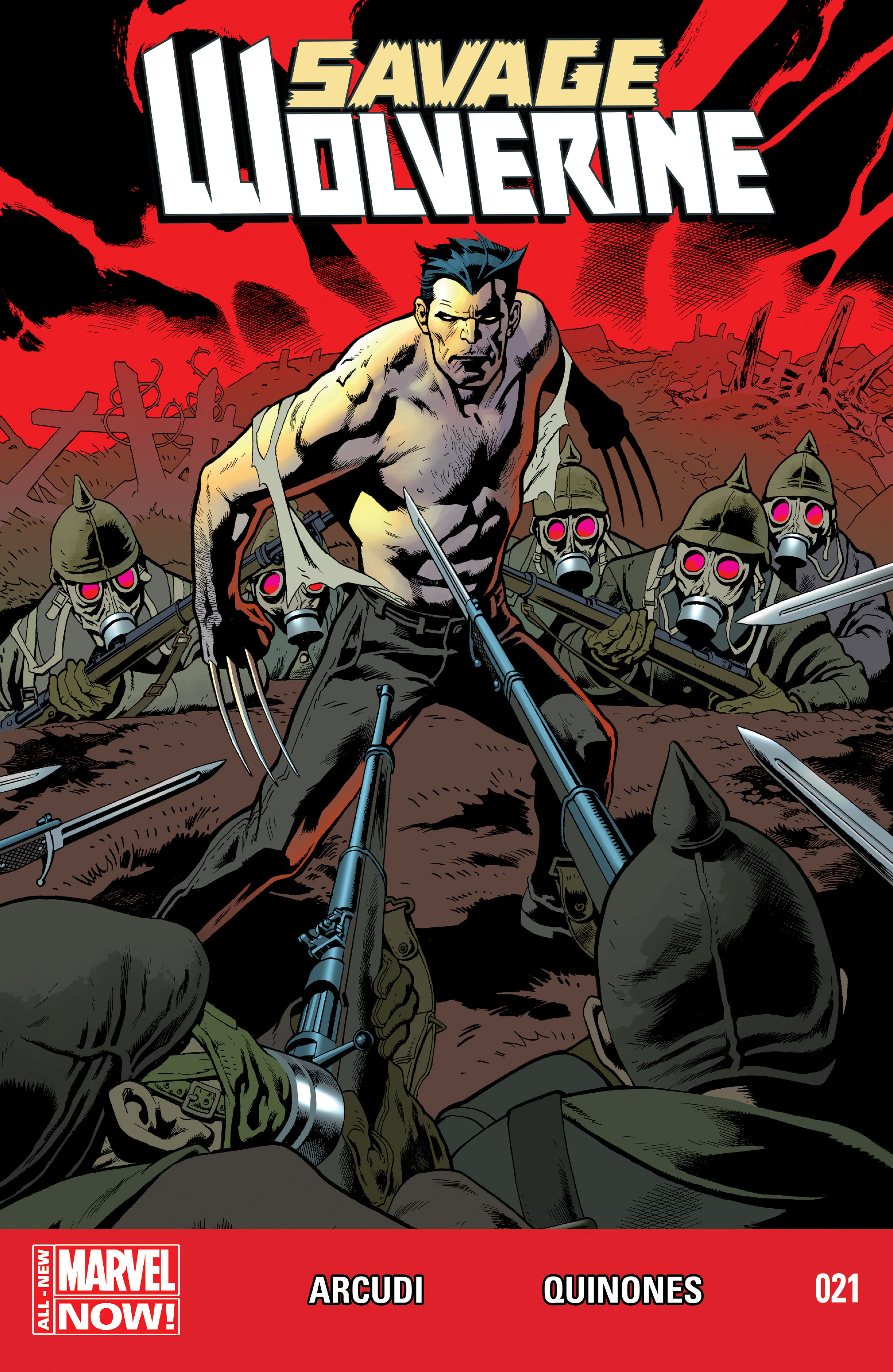 Read online Savage Wolverine comic -  Issue #21 - 1