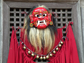Traditional Nepalese mask