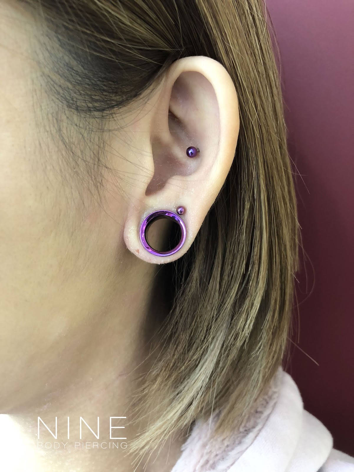 Anatometal 18K ジアエンド プッシュピン ピアス(片耳用) | endageism.com