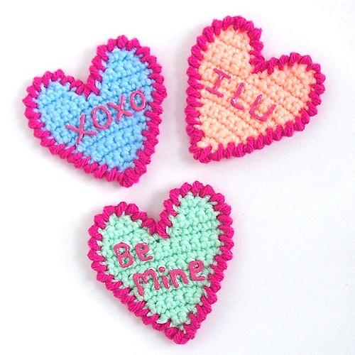 Fiber Flux Sweet Valentine's Treats! 14 Free Crochet Patterns
