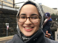 Dikenal Anti Islam, Hijaber Cantik ini Justru Sengaja Datangi Pelantikan Donald Trump, Ternyata ini Alasannya