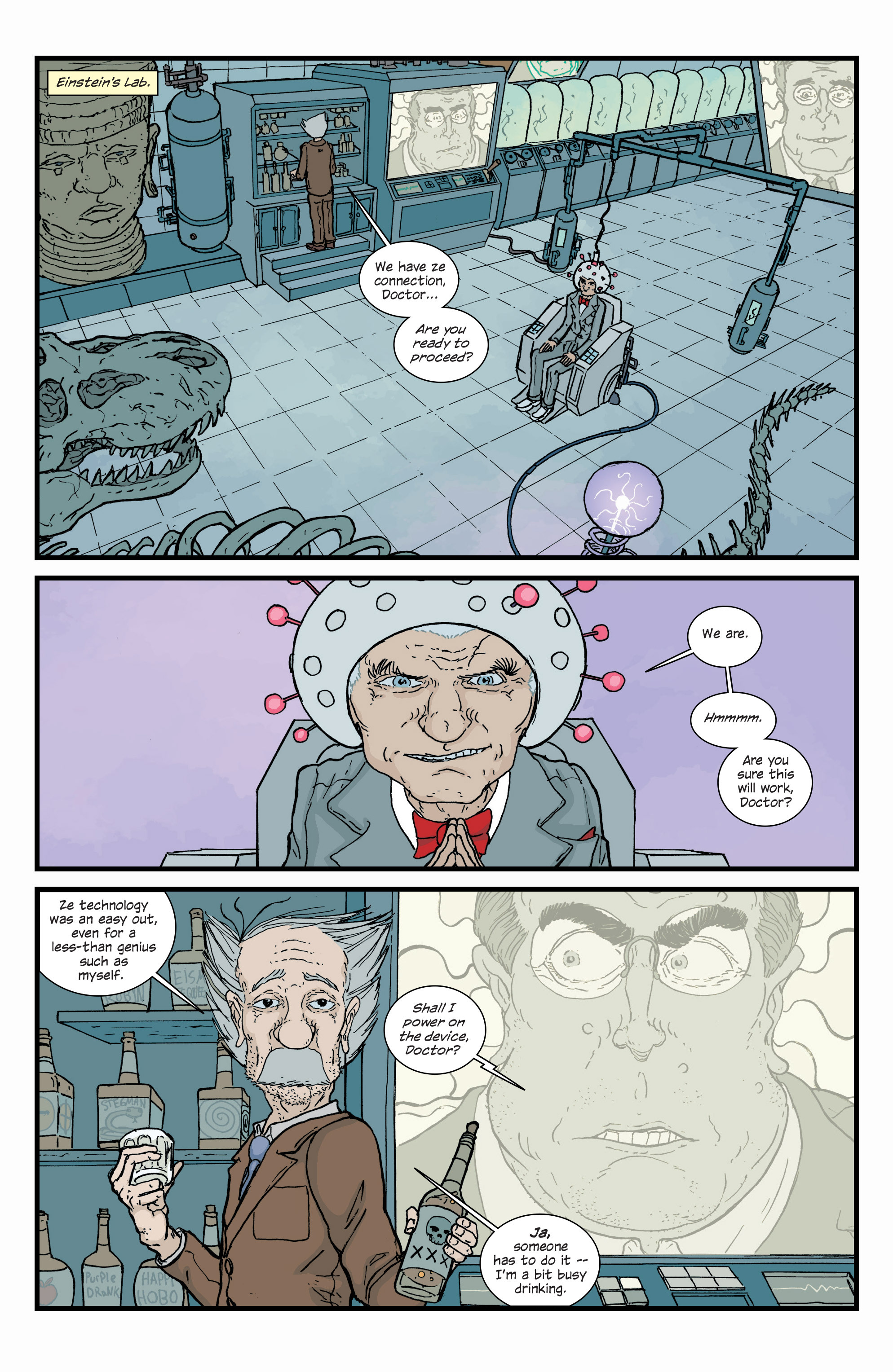 Read online The Manhattan Projects comic -  Issue #18 - 23
