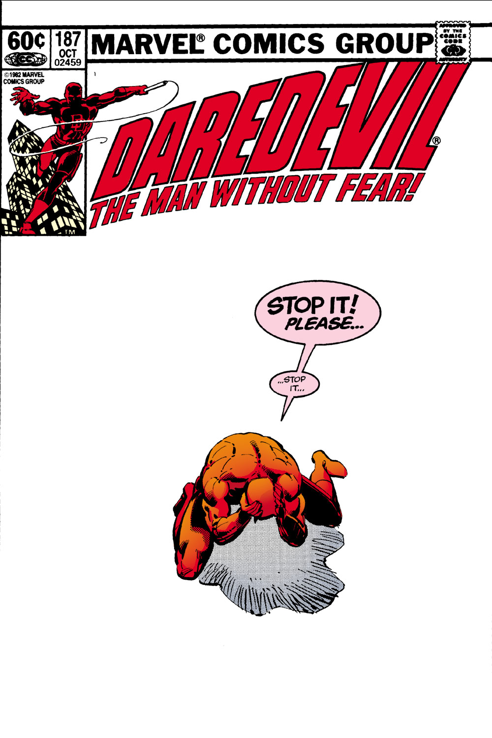 Read online Daredevil (1964) comic -  Issue #187 - 1