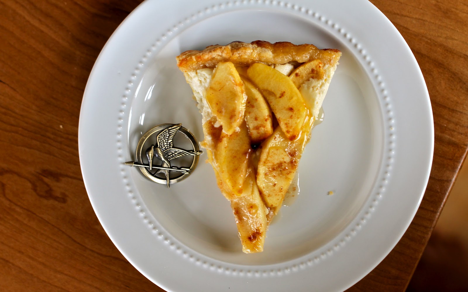 Yammie's Noshery Peeta's Goat Cheese and Apple Tart