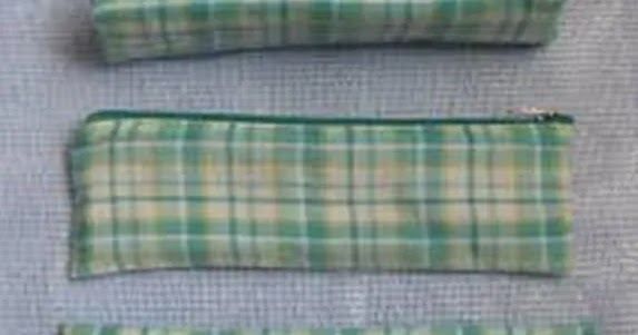 Tempat Alat Tulis Dari Kain Perca Dr Sampah