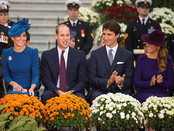 Prime Minister of Canada Justin Trudeau and his wife Sophie Gregoire-Trudeau, Prince George and Princess Charlotte are visiting Canada as part of an eight day visit to the country taking in areas such as Bella Bella, Whitehorse and Kelowna