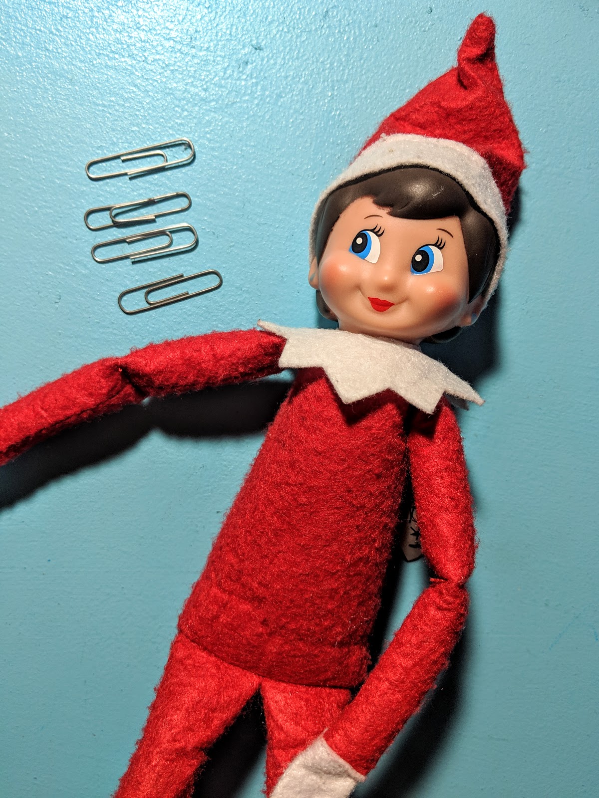 NoSew Bendable Elf on the Shelf Hack