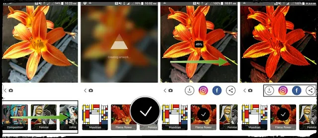 Cara menggunakan aplikasi Prisma untuk Android