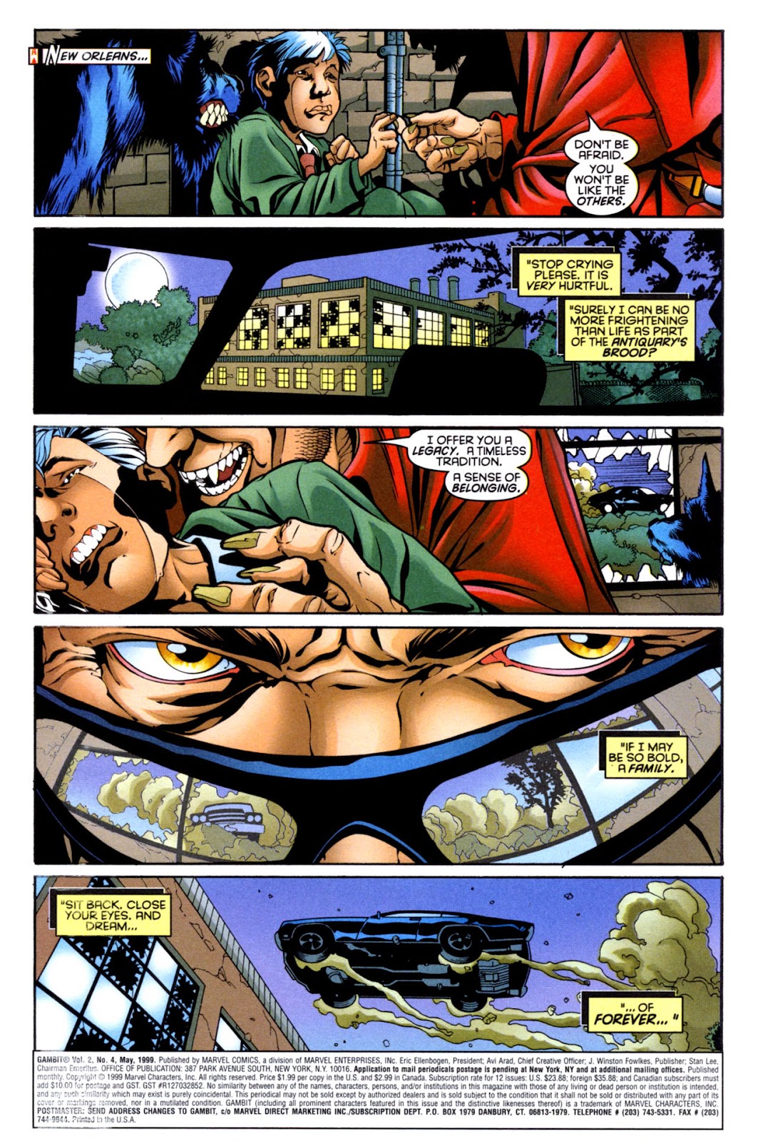Gambit (1999) issue 4 - Page 2