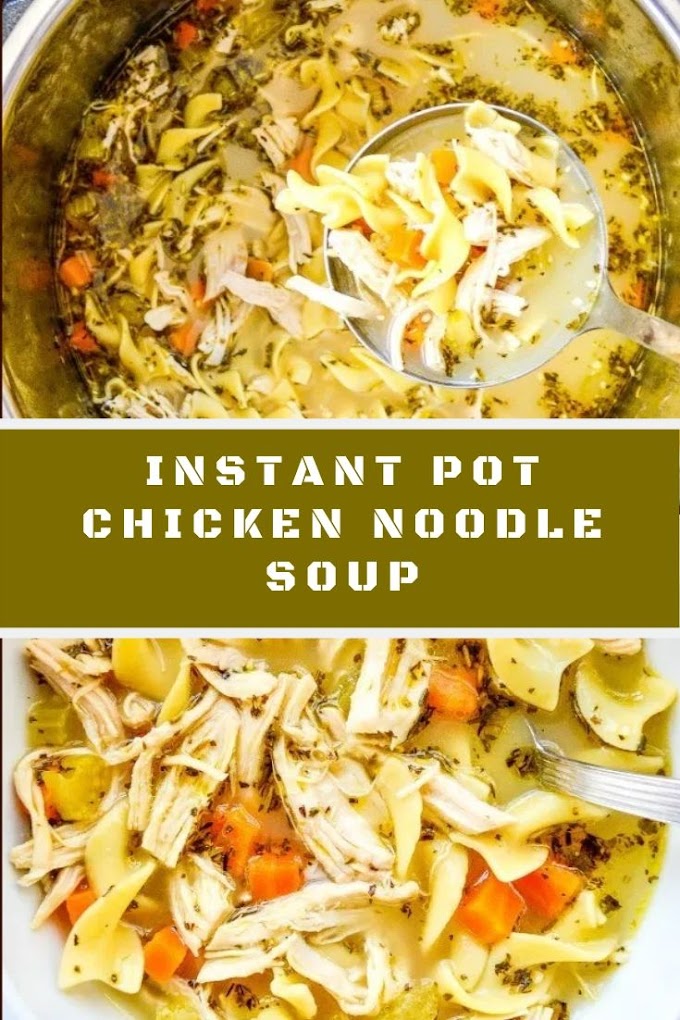 Instant Pot Chicken Noodle Soup