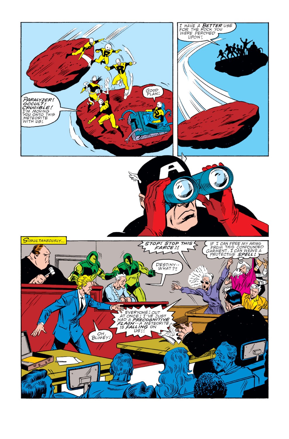Read online Captain America (1968) comic -  Issue #346 - 17