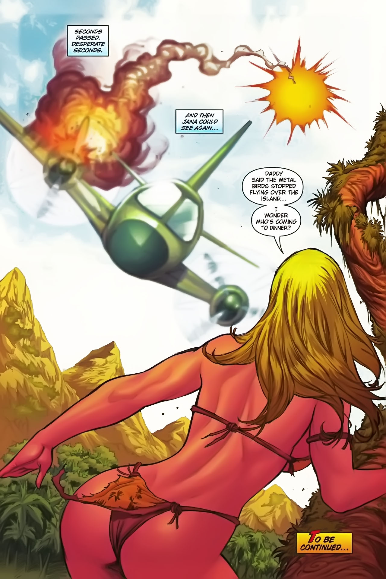 Read online Jungle Girl comic -  Issue #0 - 10