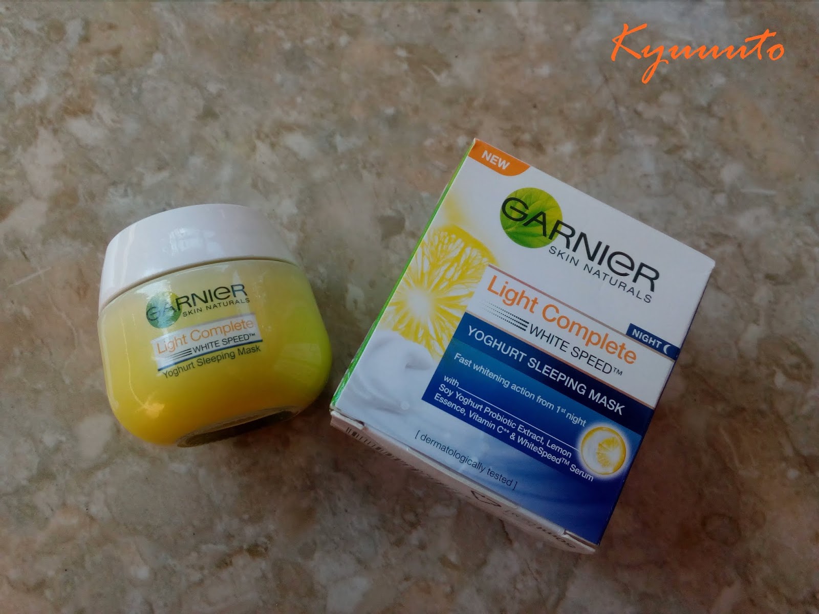 [REVIEW JUJUR] GARNIER LIGHT COMPLETE WHITE SPEED NIGHT YOGHURT