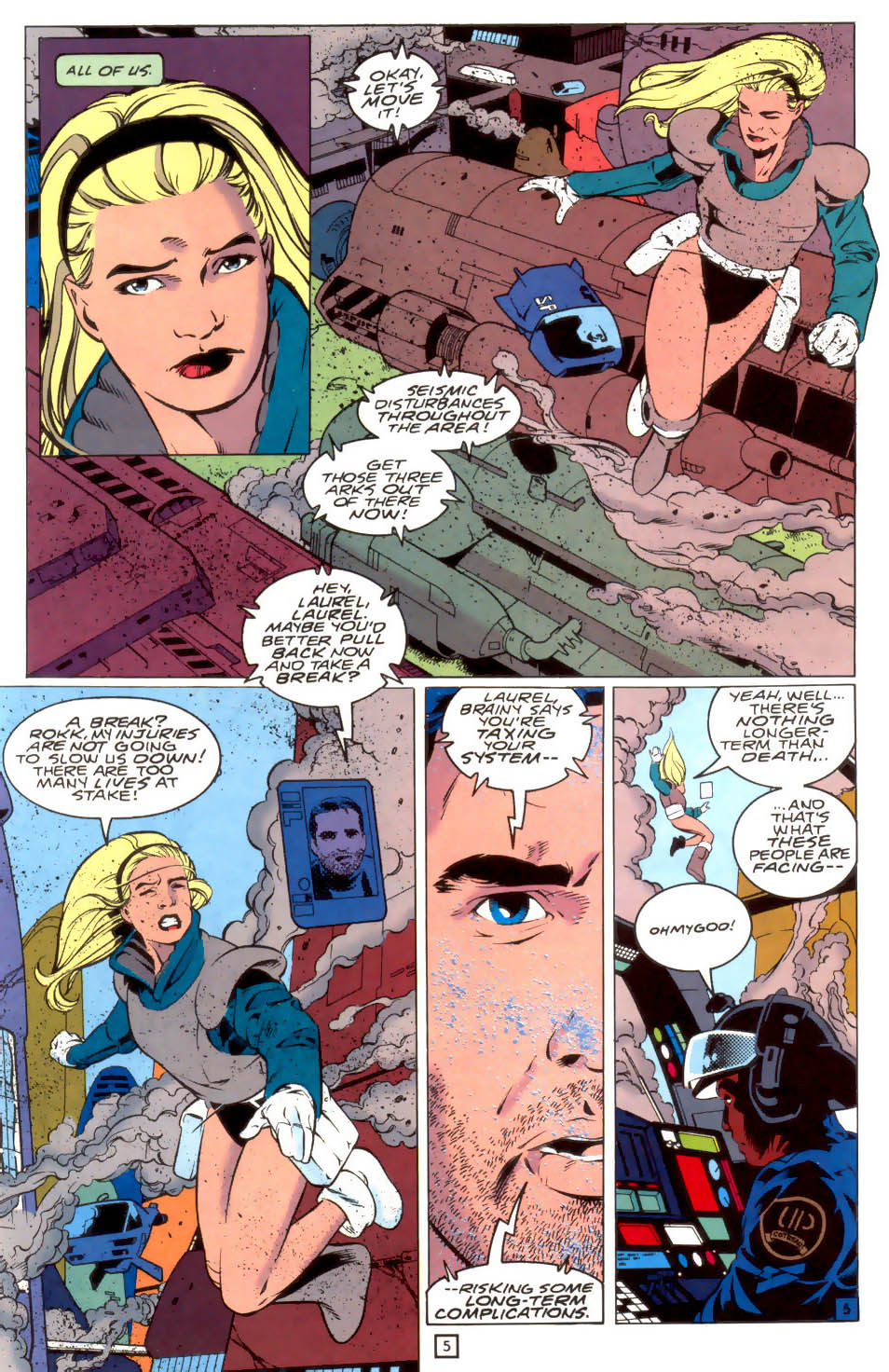 Legion of Super-Heroes (1989) 39 Page 5