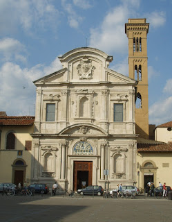 The church of San Salvatore di Ognissanti is the parish church of the Vespucci family