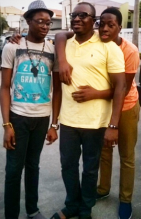 1 Photos: Meet Ali Baba's sons - they are already taller than him