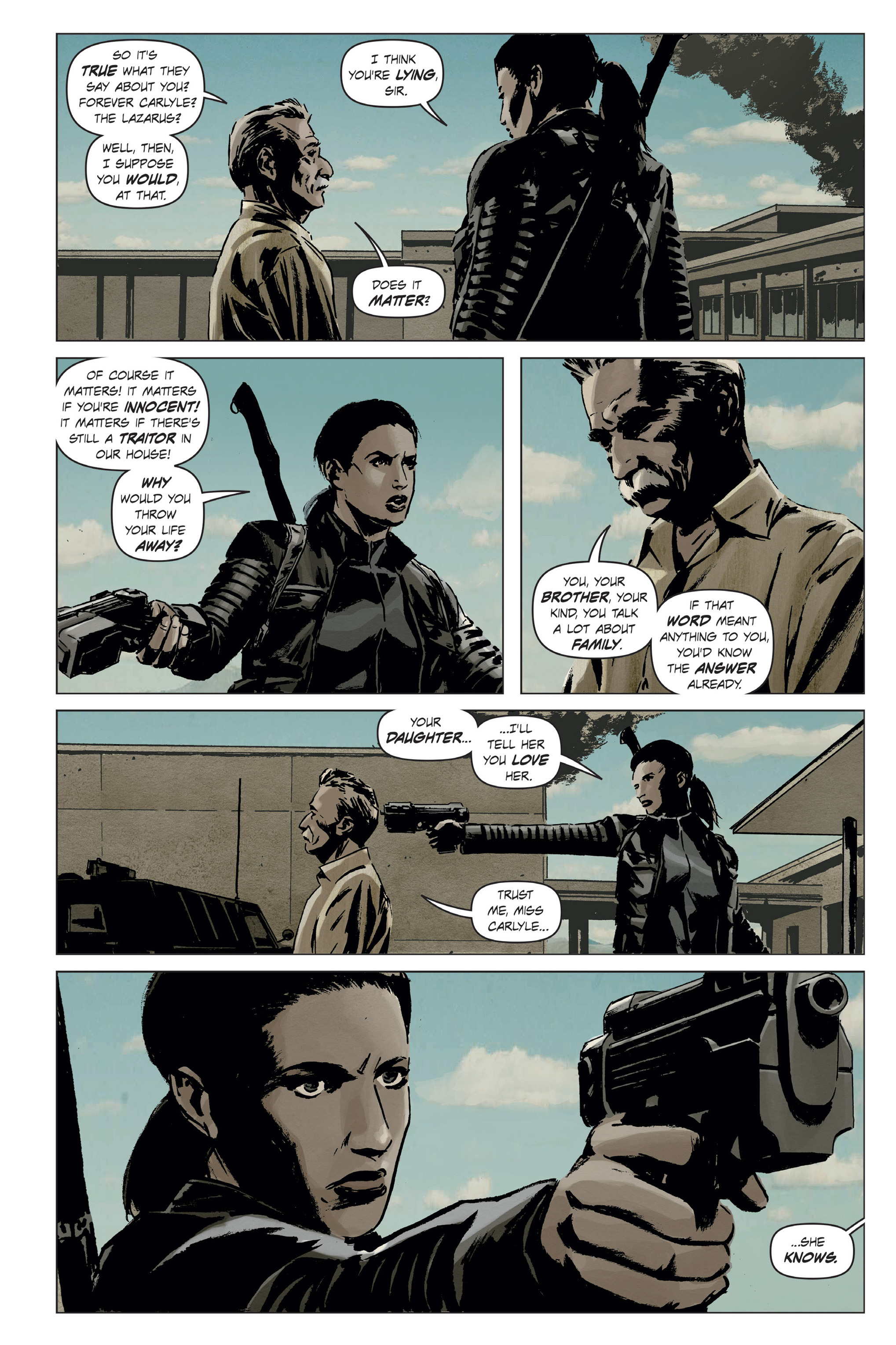 Read online Lazarus (2013) comic -  Issue # _HC 1 - The First Collection - 28