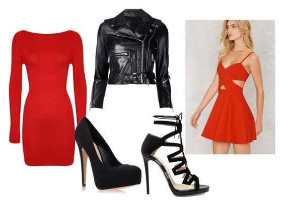 Look vestido vermelho