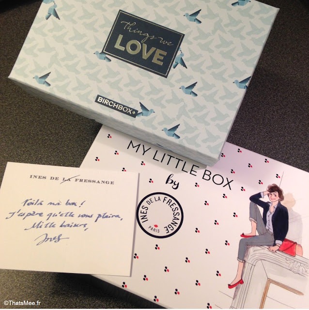 My Little Box et Birchbox Saint-Valentin 2014 things we love Ines de la Fressange