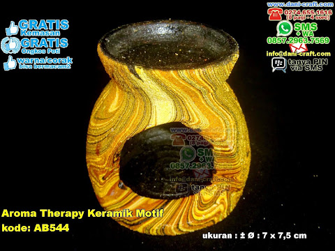 Aroma Therapy Keramik Motif