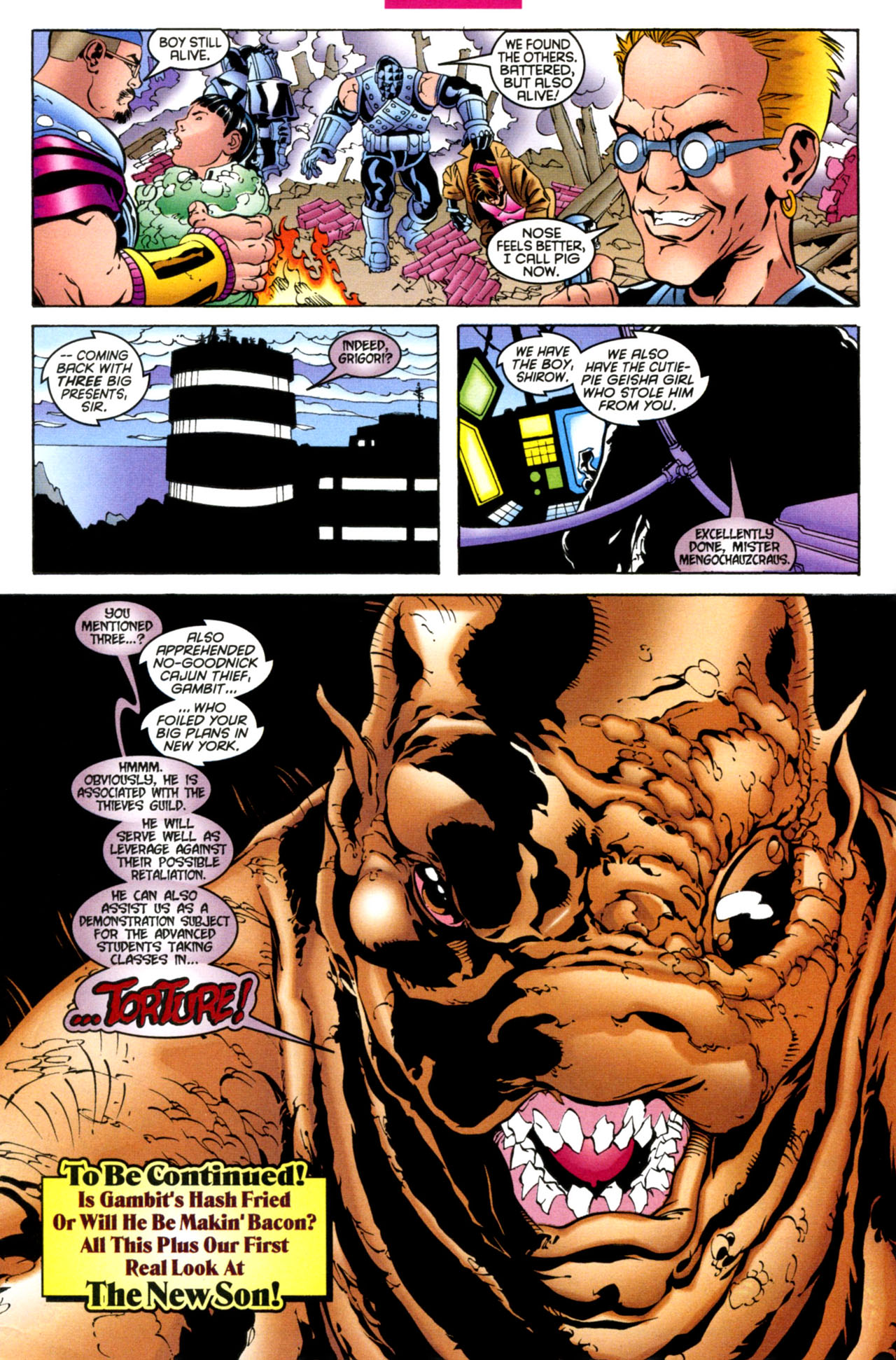 Read online Gambit (1999) comic -  Issue #6 - 23