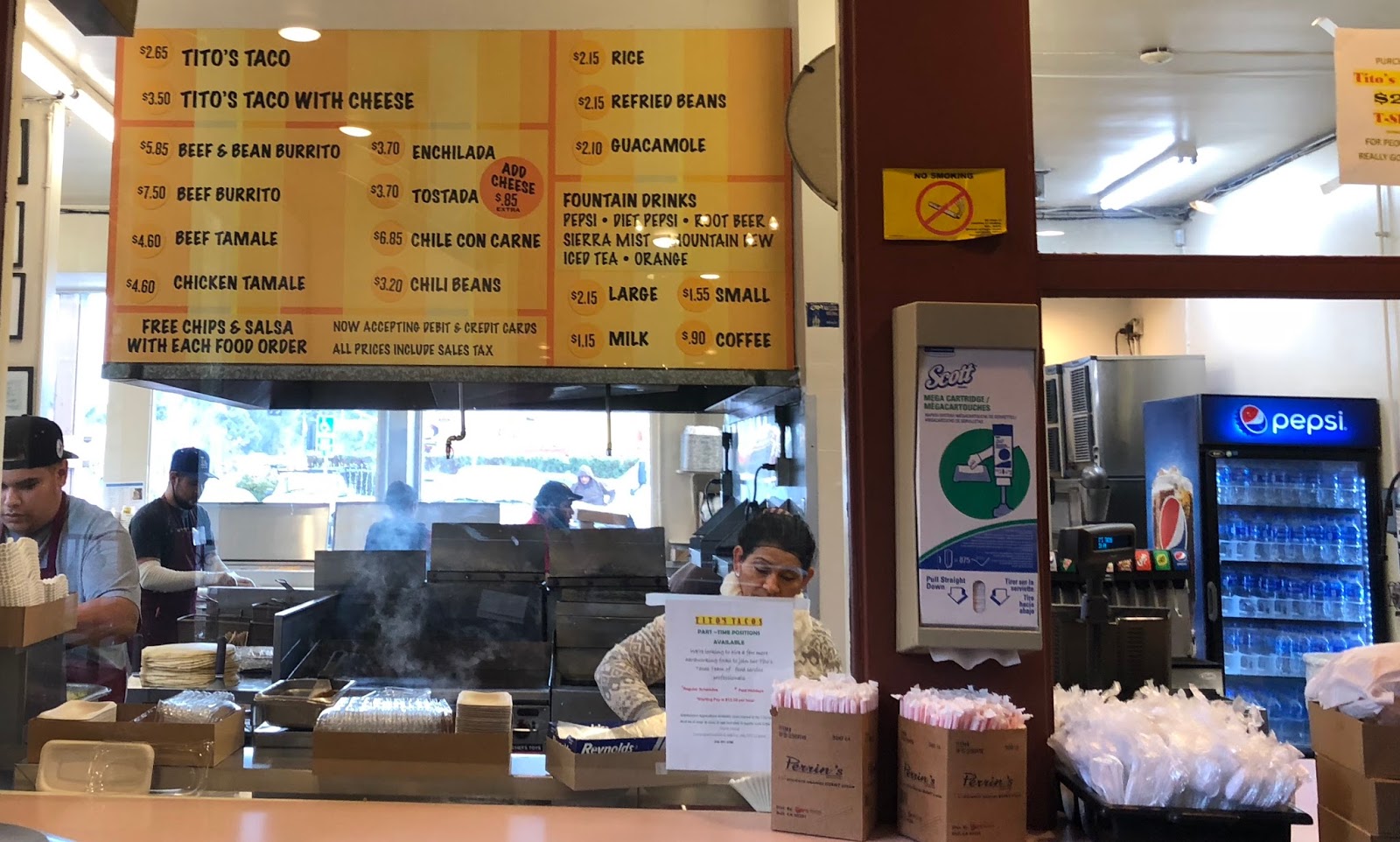 GREAT EATS HAWAII TITO'S TACOS CULVER CITY, CA