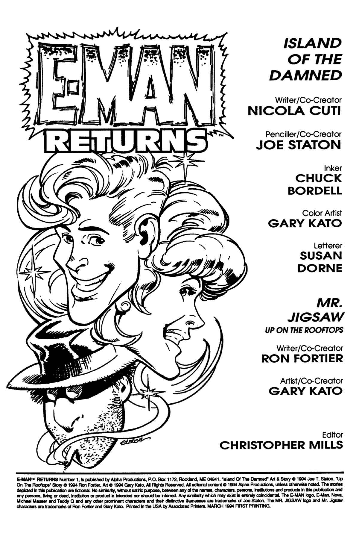 Read online E-Man Returns comic -  Issue # Full - 3