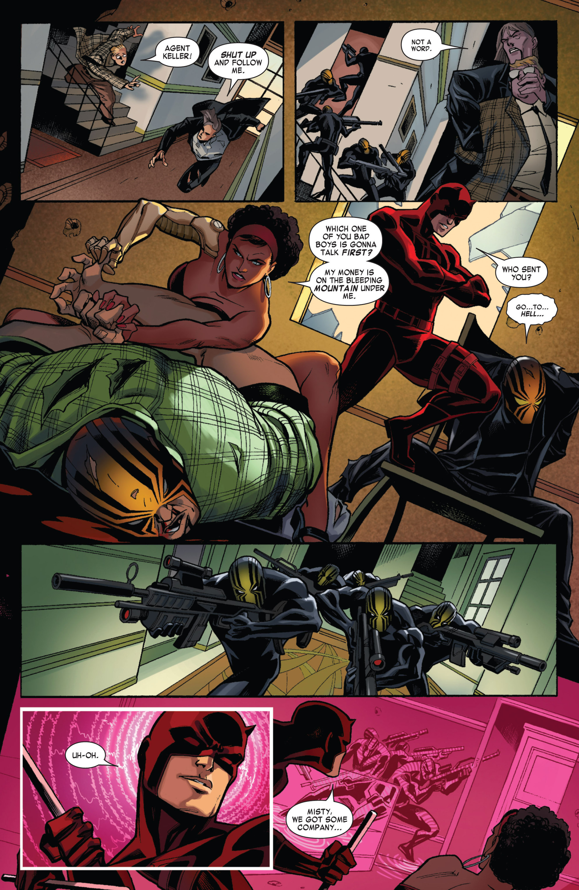 Read online Daredevil: Dark Nights comic -  Issue #6 - 13