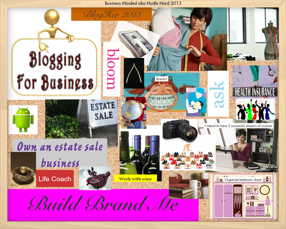 My 2013 Vision Board And Naming Of The New Year Thriftanista In The City My 2013 Vision Board And Naming Of The New Year Thriftanista In The City