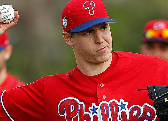 Jerad Eickhoff and the Philadelphia Phillies defeated Tampa, 9-0