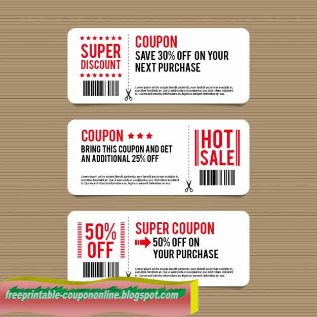Printable Coupons 2018 Discount Coupons