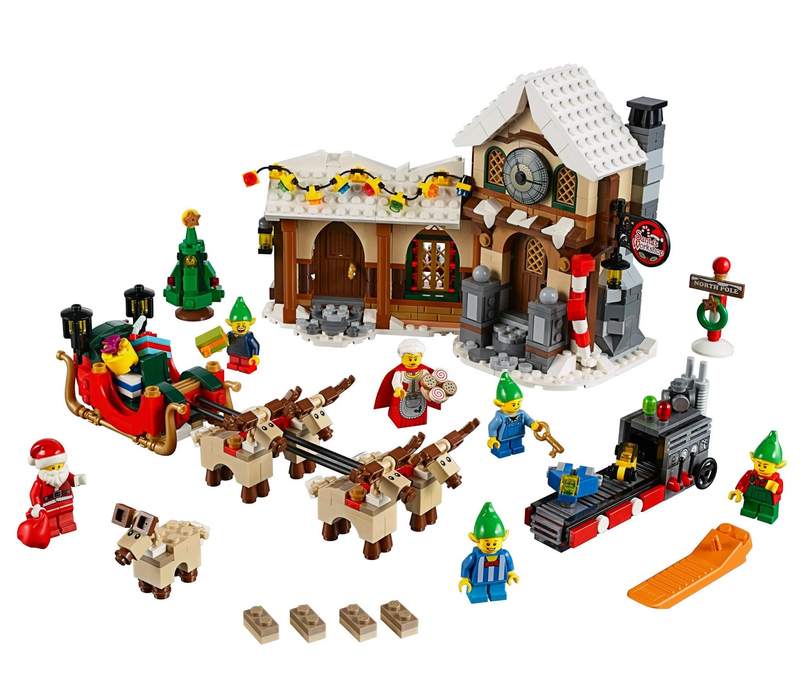 L'atelier du Père Noël - Set 10245 L'atelier du Père Noël - Set 10245