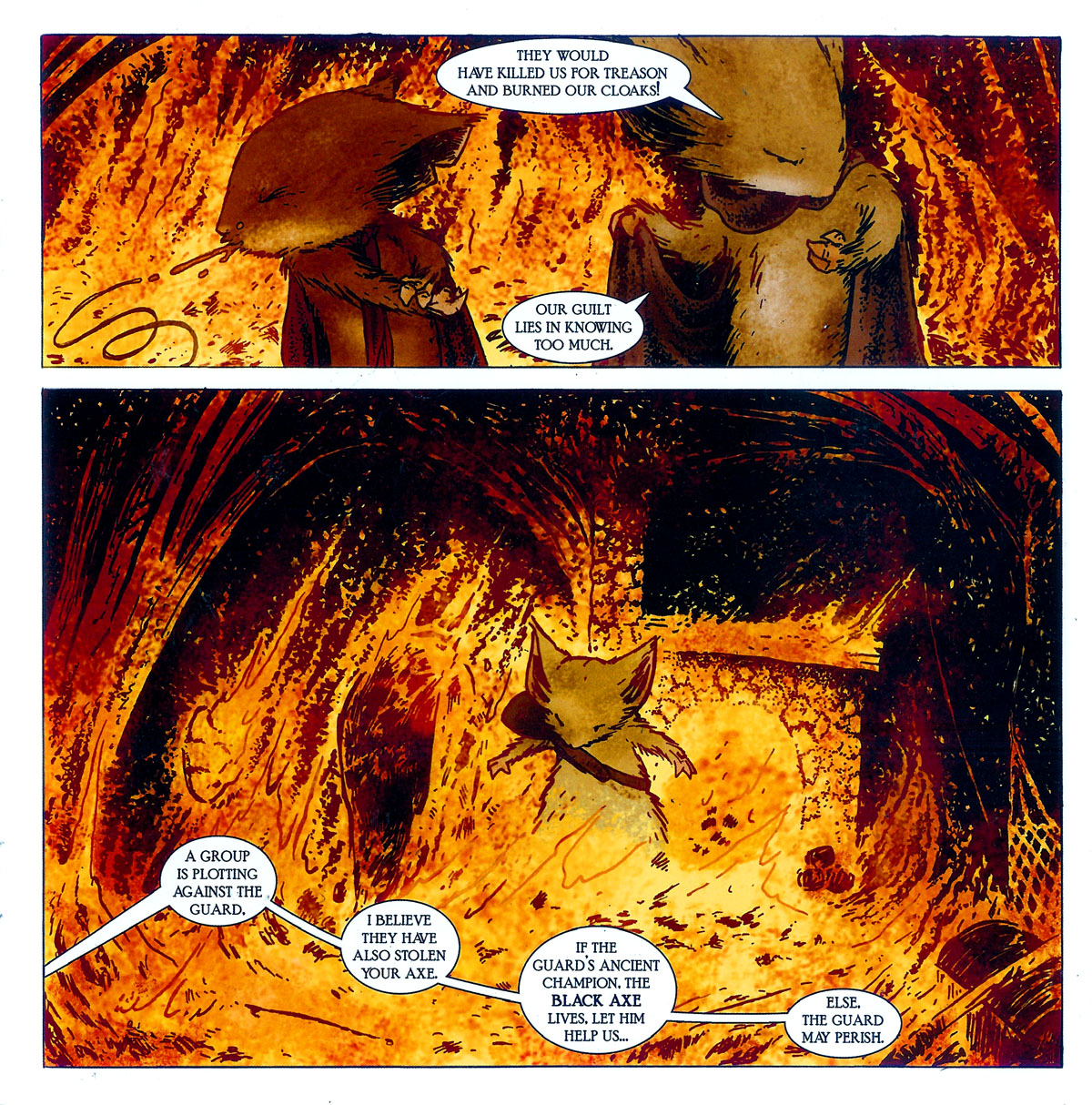 Read online Mouse Guard comic -  Issue #4 - 13