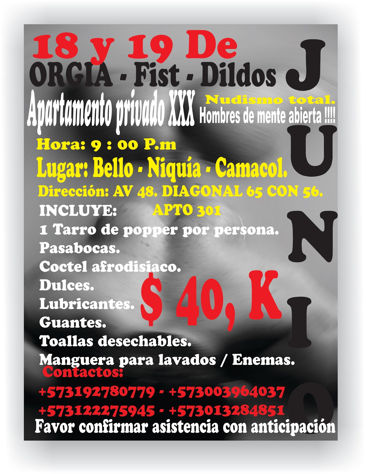 Medellin !!!! ACTIVOS, PASIVOS, VERSATILES !!!! CORDIALMENTE: Son Bienvenidos ………………. En Kueros !!!