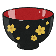 漆塗りのイラスト