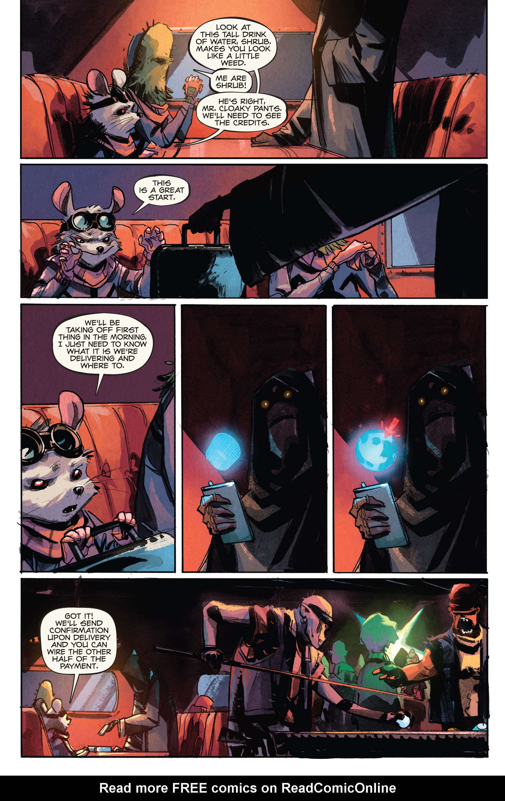 Read online Rocket Raccoon & Groot comic -  Issue #1 - 10