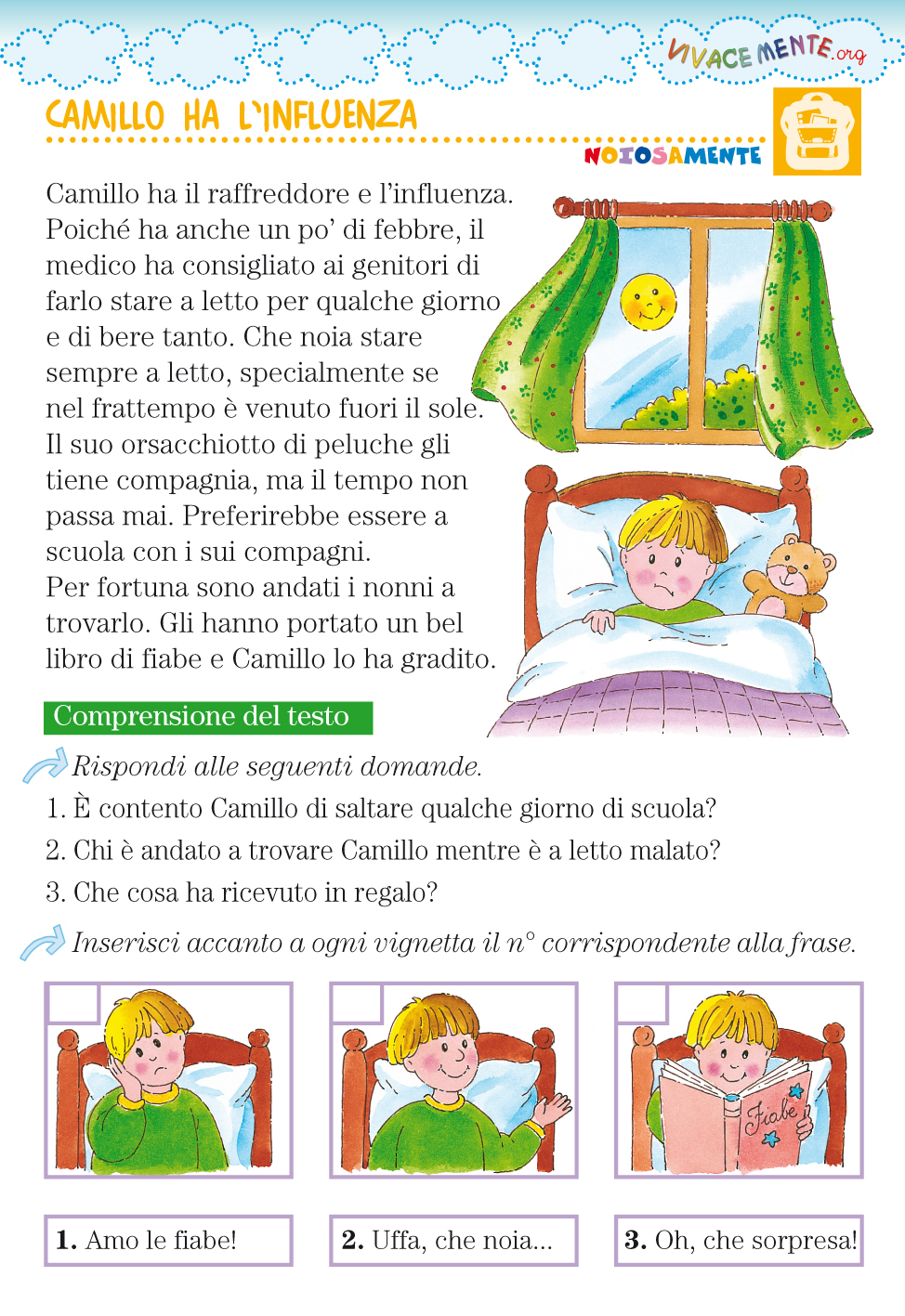 Vivacemente Il Giornalino Del Cuore E Della Mente La Noia E Nemica Dei Bambini