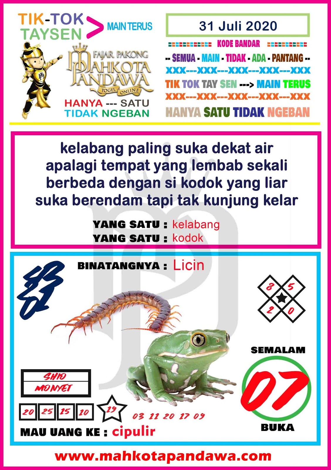 Syair Hk Burung Hantu 31 Juli 2020 Syair Mantapp