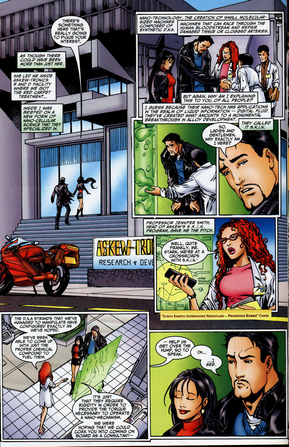 Read online Iron Man (1998) comic -  Issue #1/2 - 7