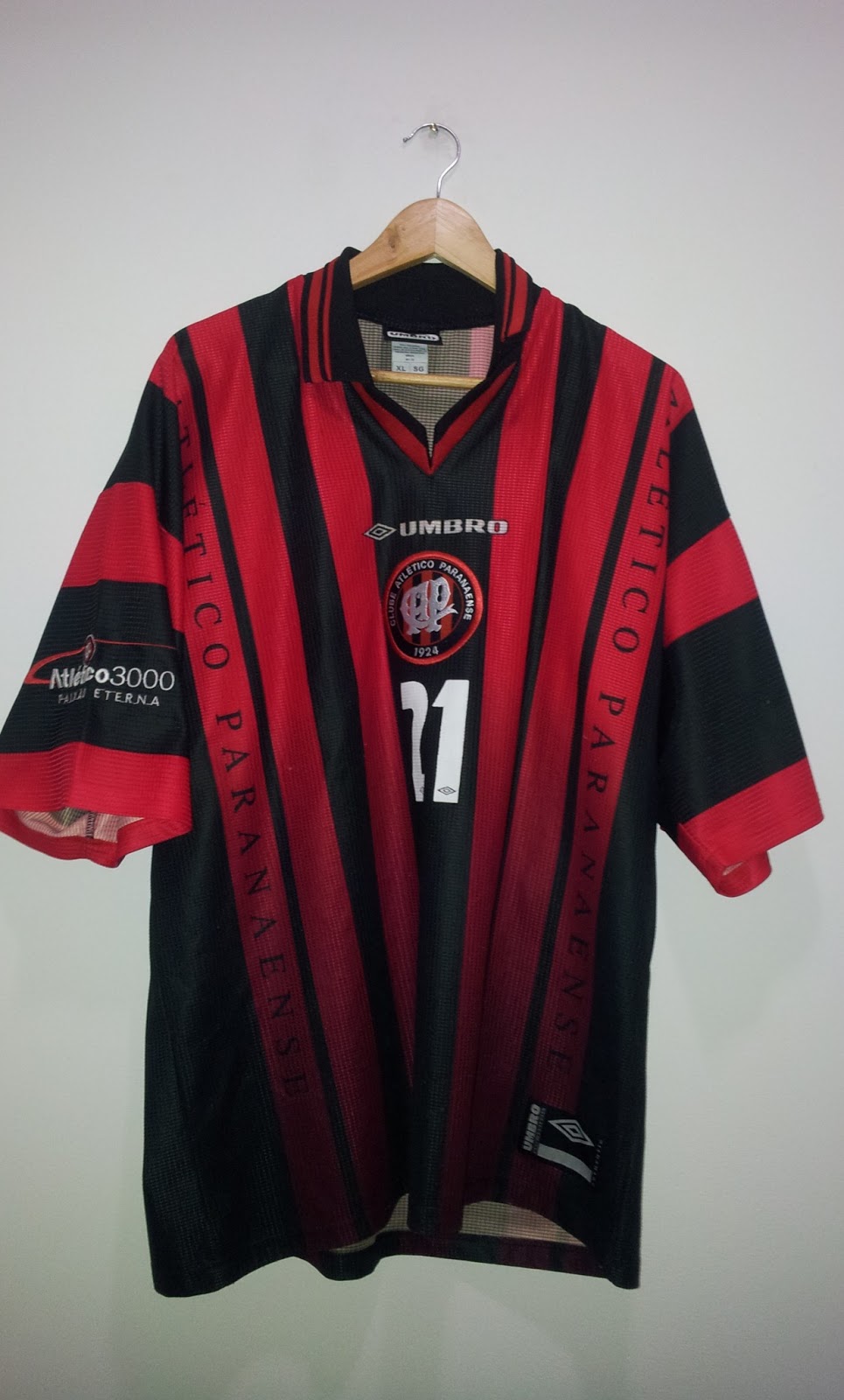 Coleção Atlético Paranaense: Camisa de Jogo 2000