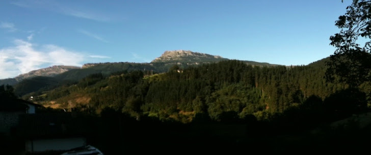 Panoramica Lekanda y Gorbeia