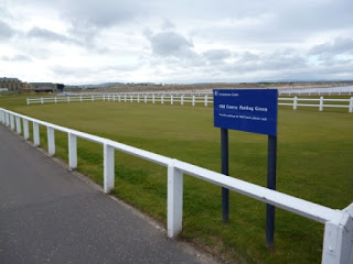 The Old Course Putting Green at St Andrews in Scotland is for 'Old Course' Players Only