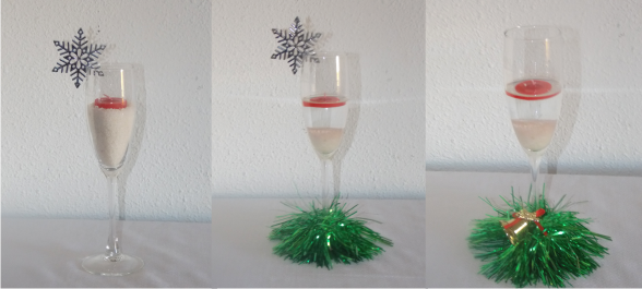 Centro mesa navideño