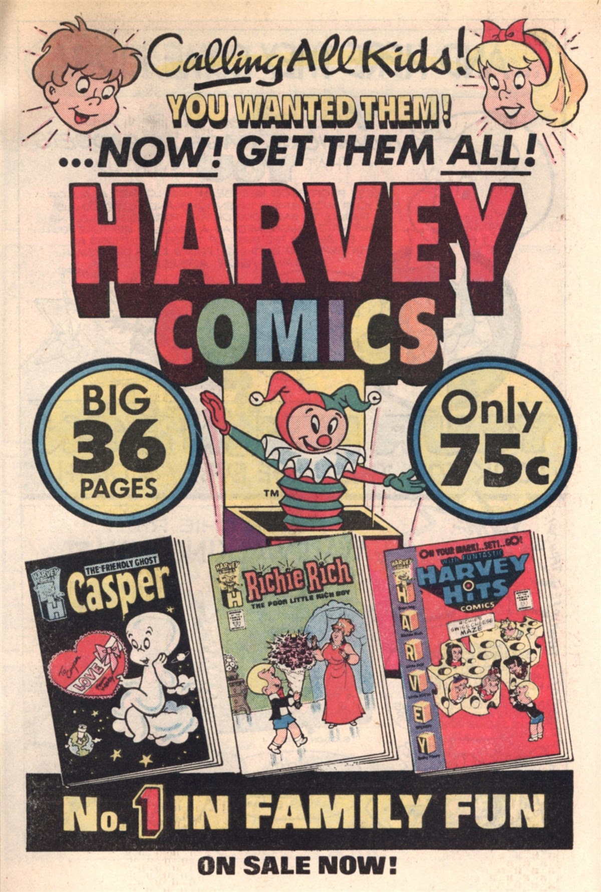 Read online Harvey Hits Comics comic -  Issue #4 - 33